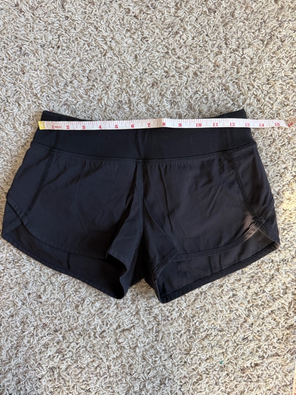 Ivivva Lululemon Girls Size 12 Black Running - Picture 4 of 6